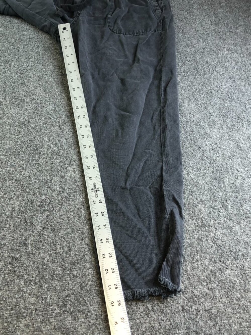 Zara Pants Mens Small Blue Lounge Cotton Lyocell Drawstring Pockets Jogger - Picture 8 of 11